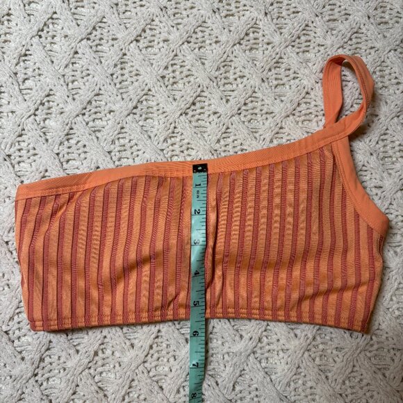 L*Space Axel Bikini Top – Orange/Coral Women’s Size M NWOT - Picture 4 of 5